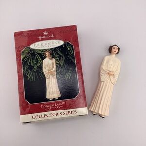 Vintage 1998 Hallmark Keepsake Ornament “Princess Leia Star Wars”